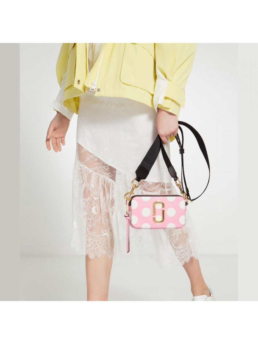 СУМКА MARC JACOBS SNAPSHOT LIGHT ROSE MULTI