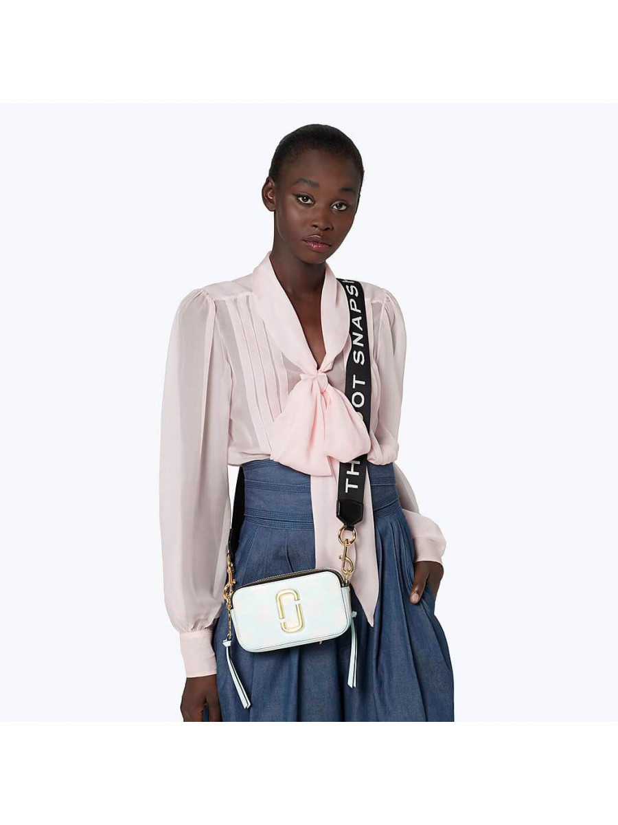 СУМКА MARC JACOBS SNAPSHOT LIGHT BLUE MULTI