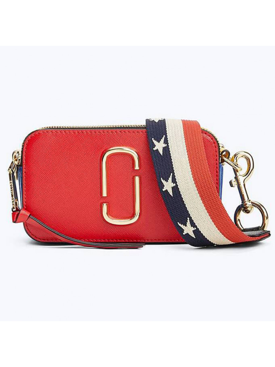 СУМКА MARC JACOBS SNAPSHOT RED PEPPER MULTI Marc Jacobs