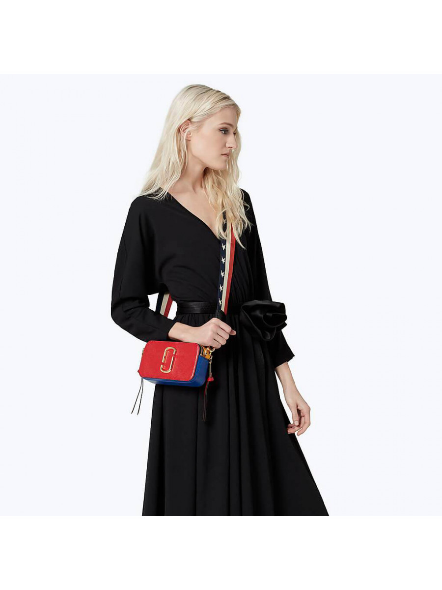 СУМКА MARC JACOBS SNAPSHOT RED PEPPER MULTI