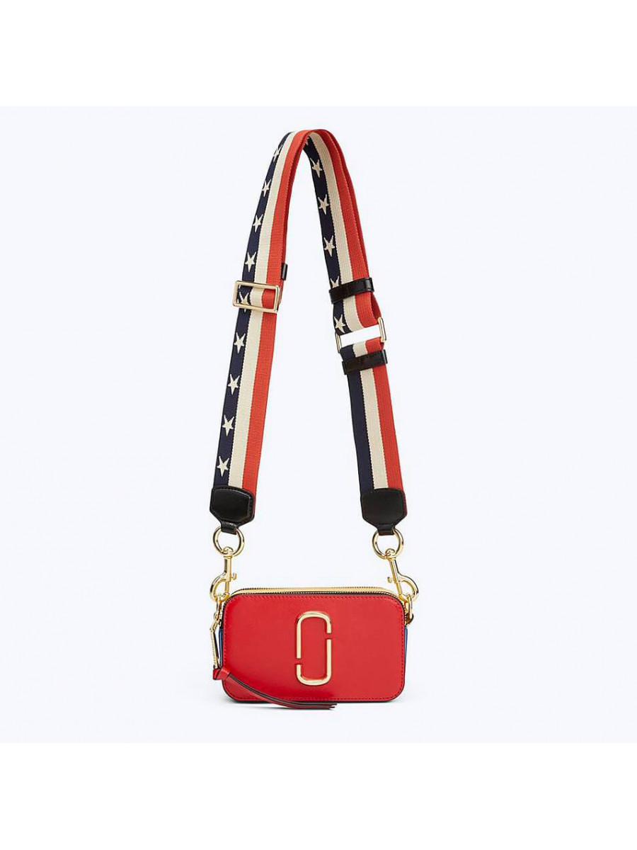 СУМКА MARC JACOBS SNAPSHOT RED PEPPER MULTI