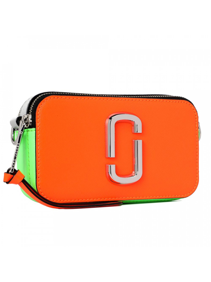 СУМКА MARC JACOBS SNAPSHOT FLUORO ORANGE