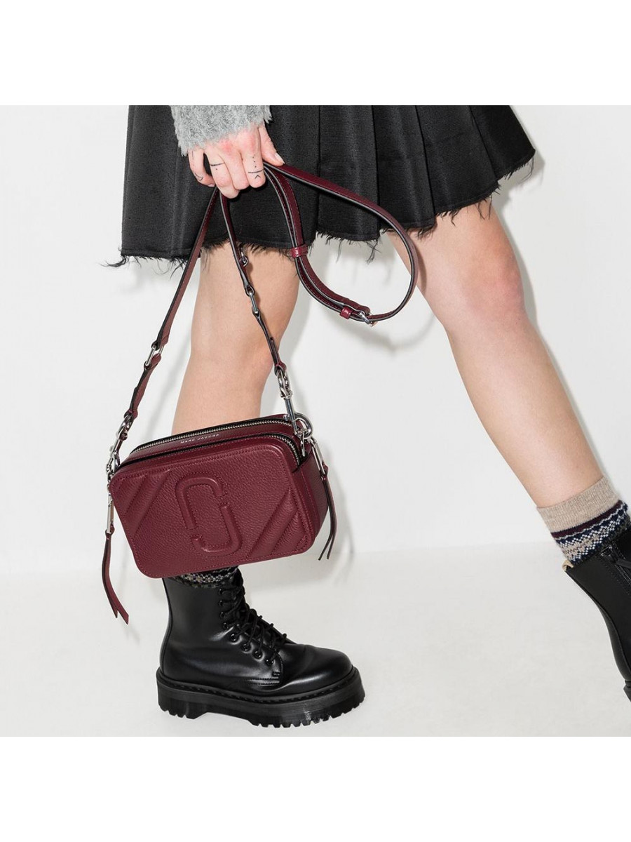 СУМКА MARC JACOBS THE MOTO SHOT 21 VACHETTA RED