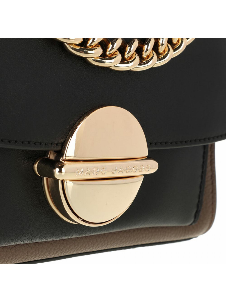 СУМКА MARC JACOBS THE TUCK LOCK CROSSBODY BAG BLACK MULTI