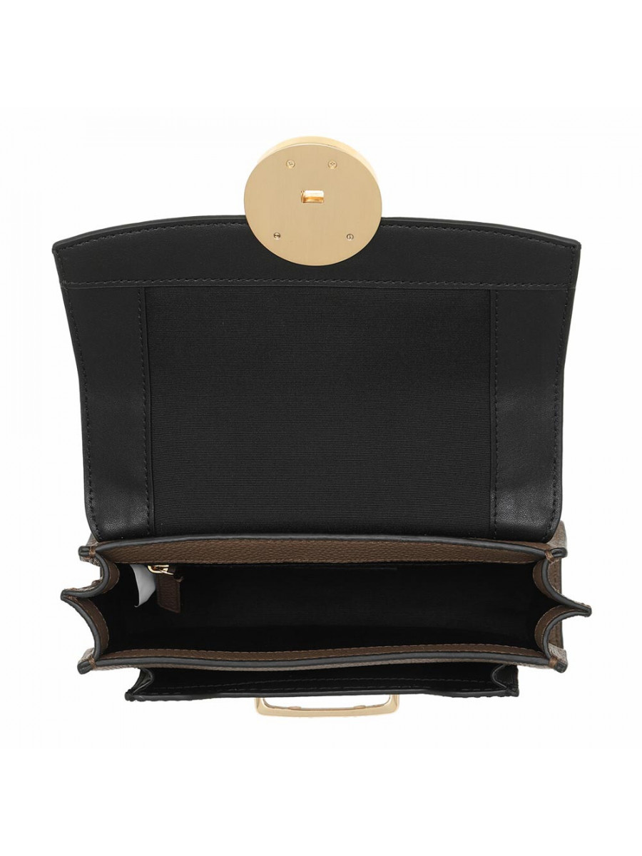 СУМКА MARC JACOBS THE TUCK LOCK CROSSBODY BAG BLACK MULTI