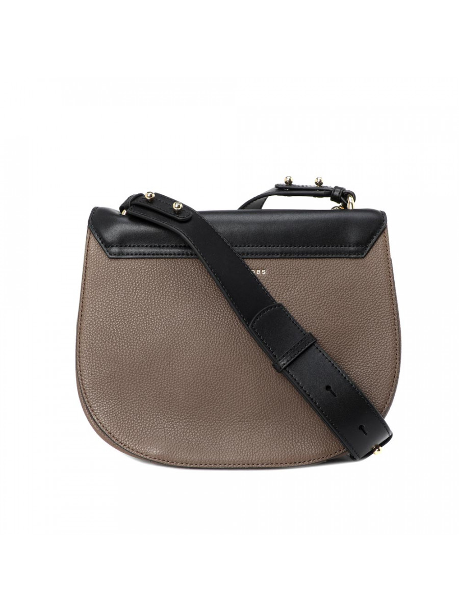 СУМКА MARC JACOBS THE TUCK LOCK SADDLE BLACK/MULTI