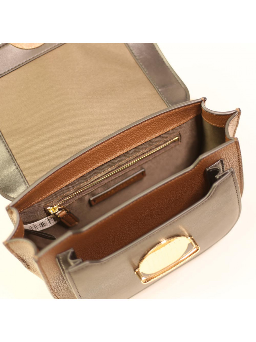 СУМКА MARC JACOBS THE TUCK LOCK SADDLE BLACK/MULTI