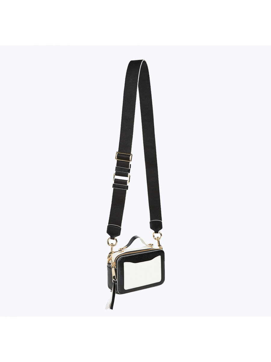 СУМКА MARC JACOBS SURE SHOT LARGE BLACK/BELGE