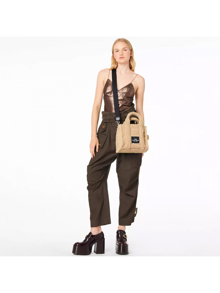 СУМКА MARC JACOBS THE TEDDY SMALL TOTE BAG BEIGE