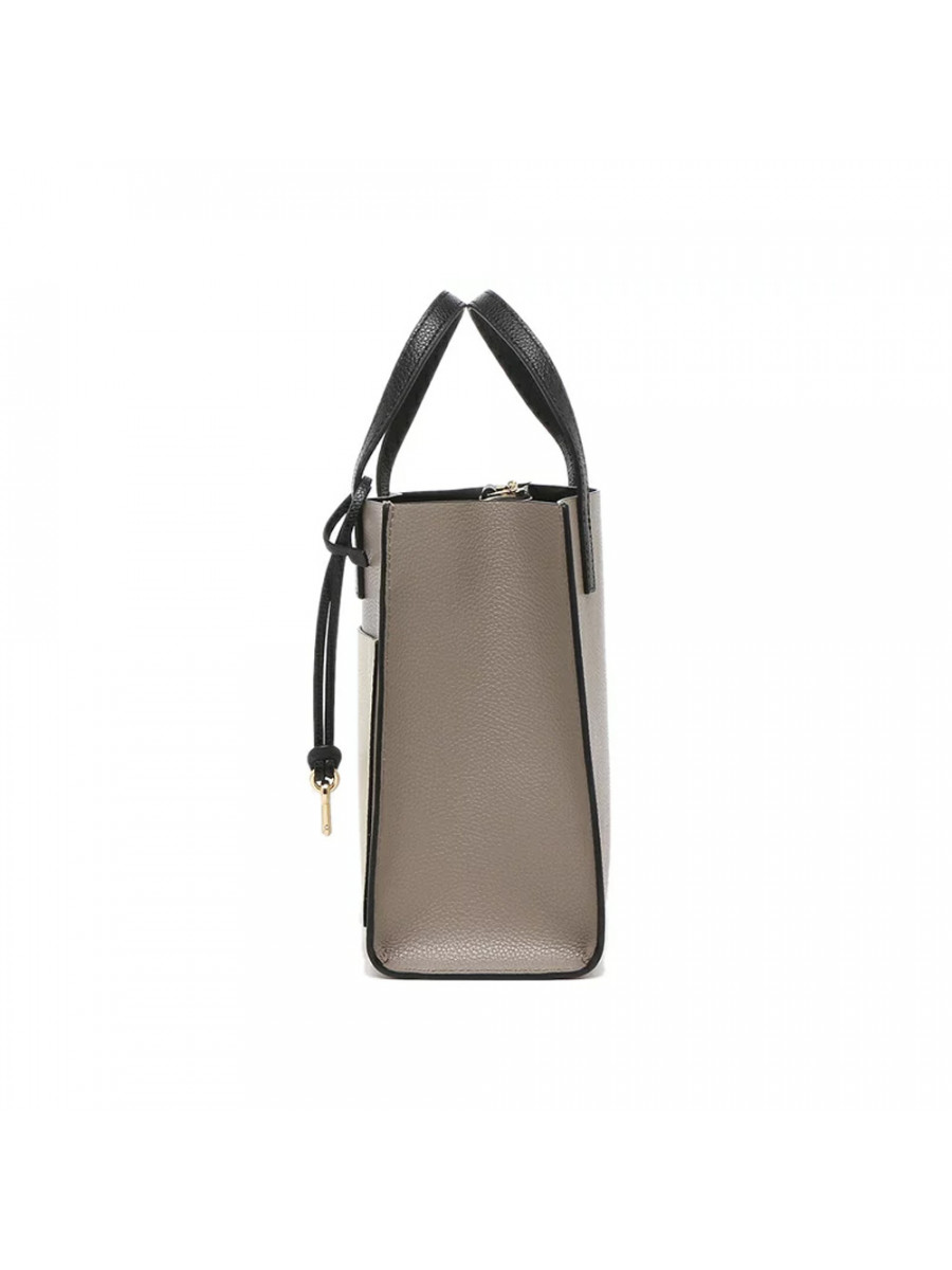 СУМКА MARC JACOBS THE MINI GRIND COLORBLOCK TOTE BAG LOAM SOIL