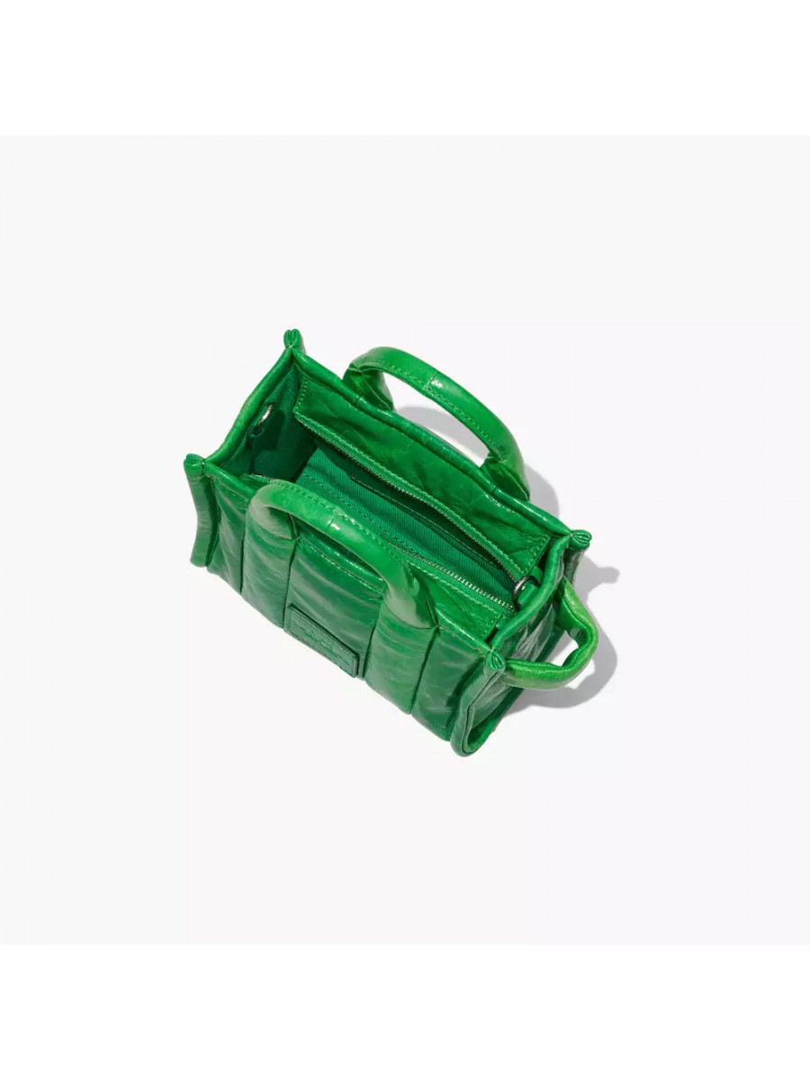 СУМКА MARC JACOBS THE SHINY CRINKLE MINI TOTE FERN GREEN