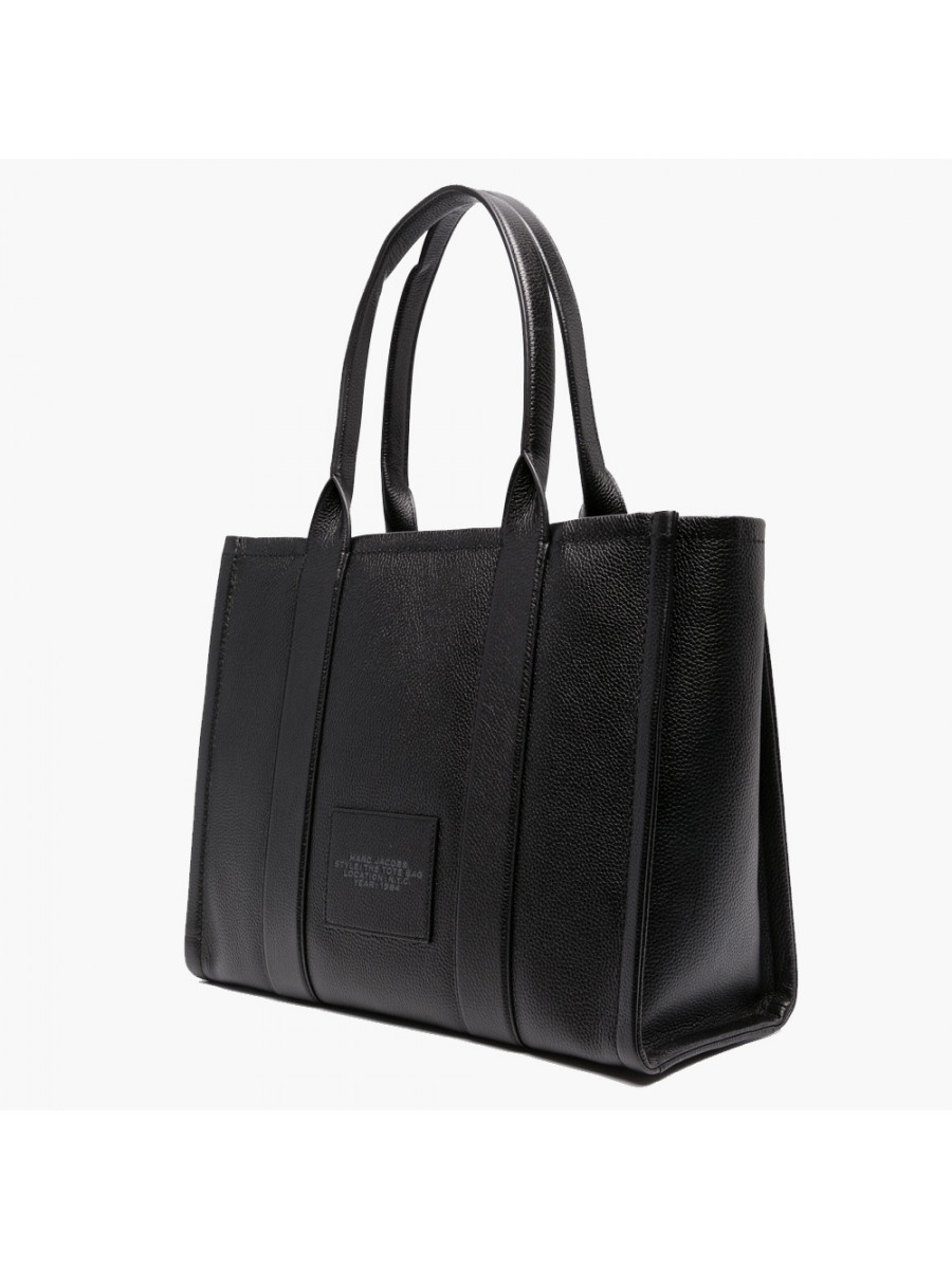 СУМКА MARC JACOBS THE LEATHER LARGE TOTE BAG BLACK