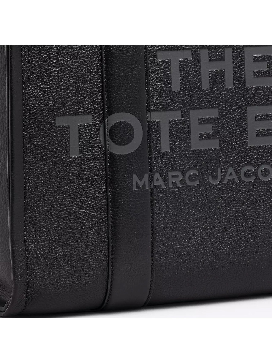 СУМКА MARC JACOBS THE LEATHER LARGE TOTE BAG BLACK