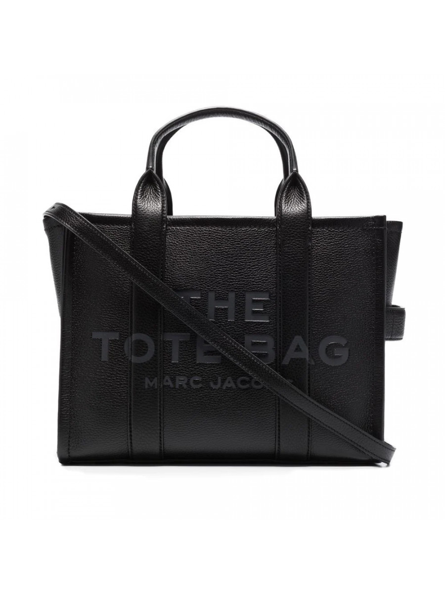 СУМКА MARC JACOBS THE LEATHER MEDIUM TOTE BAG BLACK