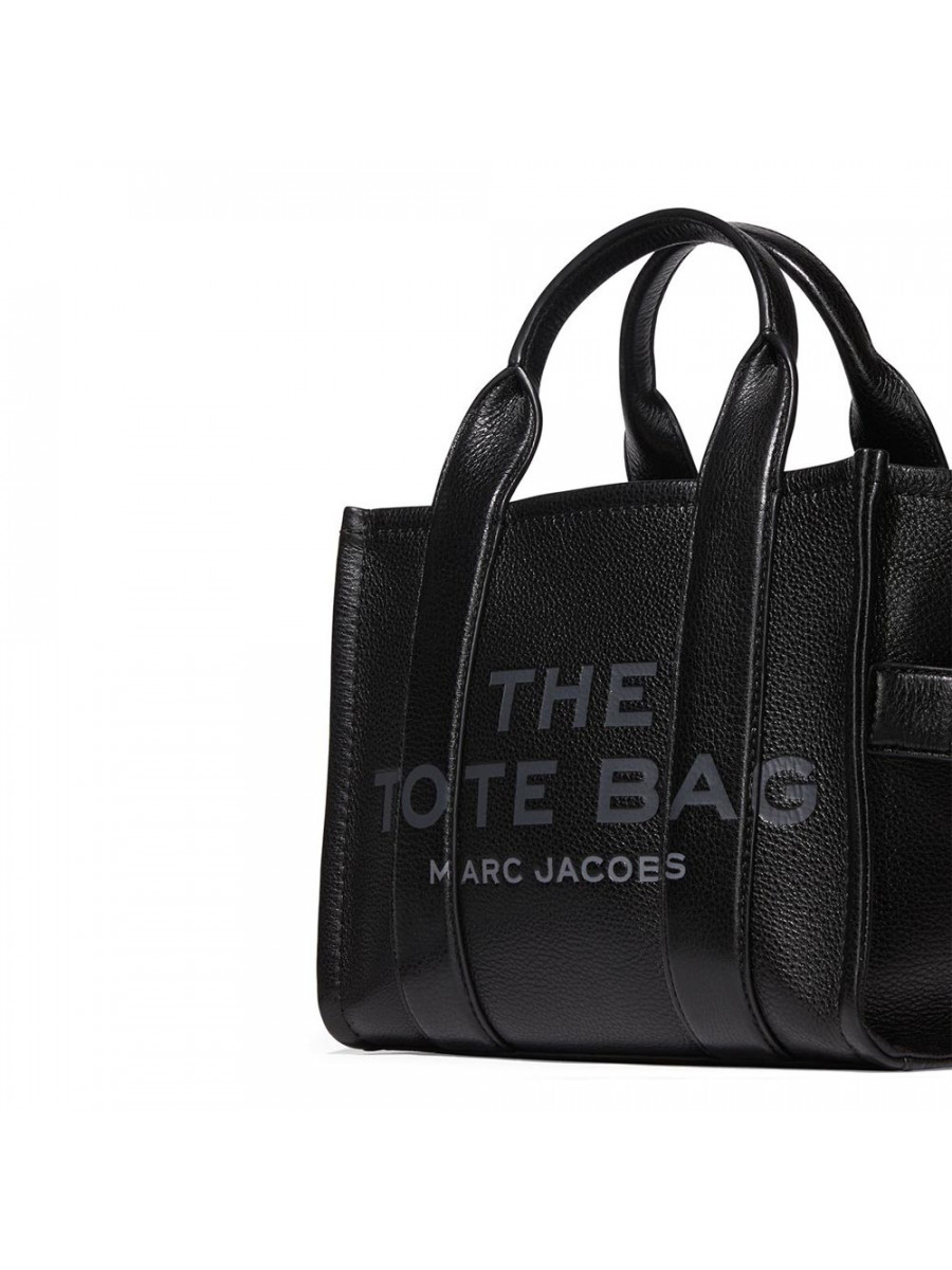 СУМКА MARC JACOBS THE LEATHER SMALL TOTE BAG BLACK