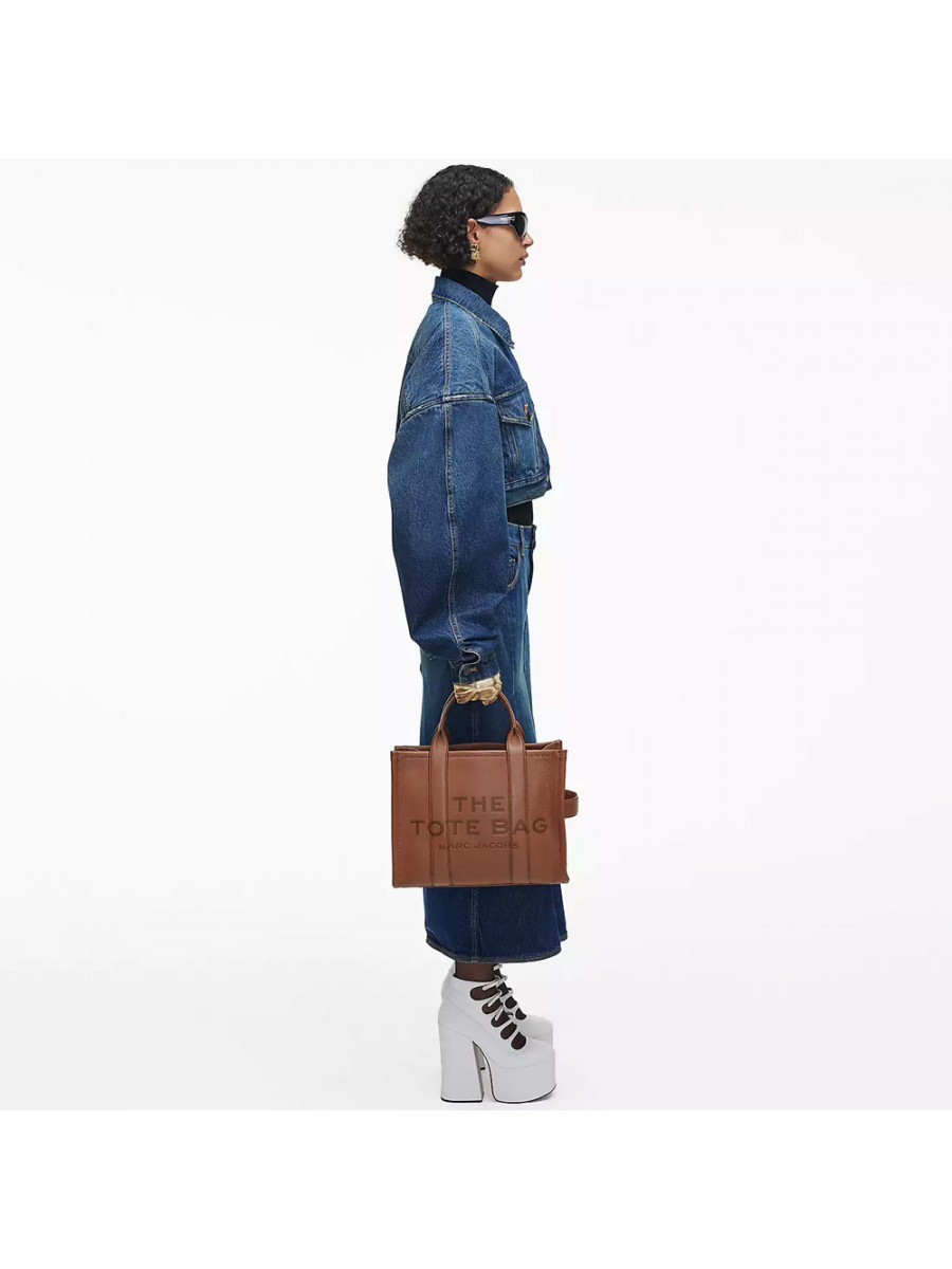 СУМКА MARC JACOBS THE LEATHER MEDIUM TOTE BAG ARGAN OIL