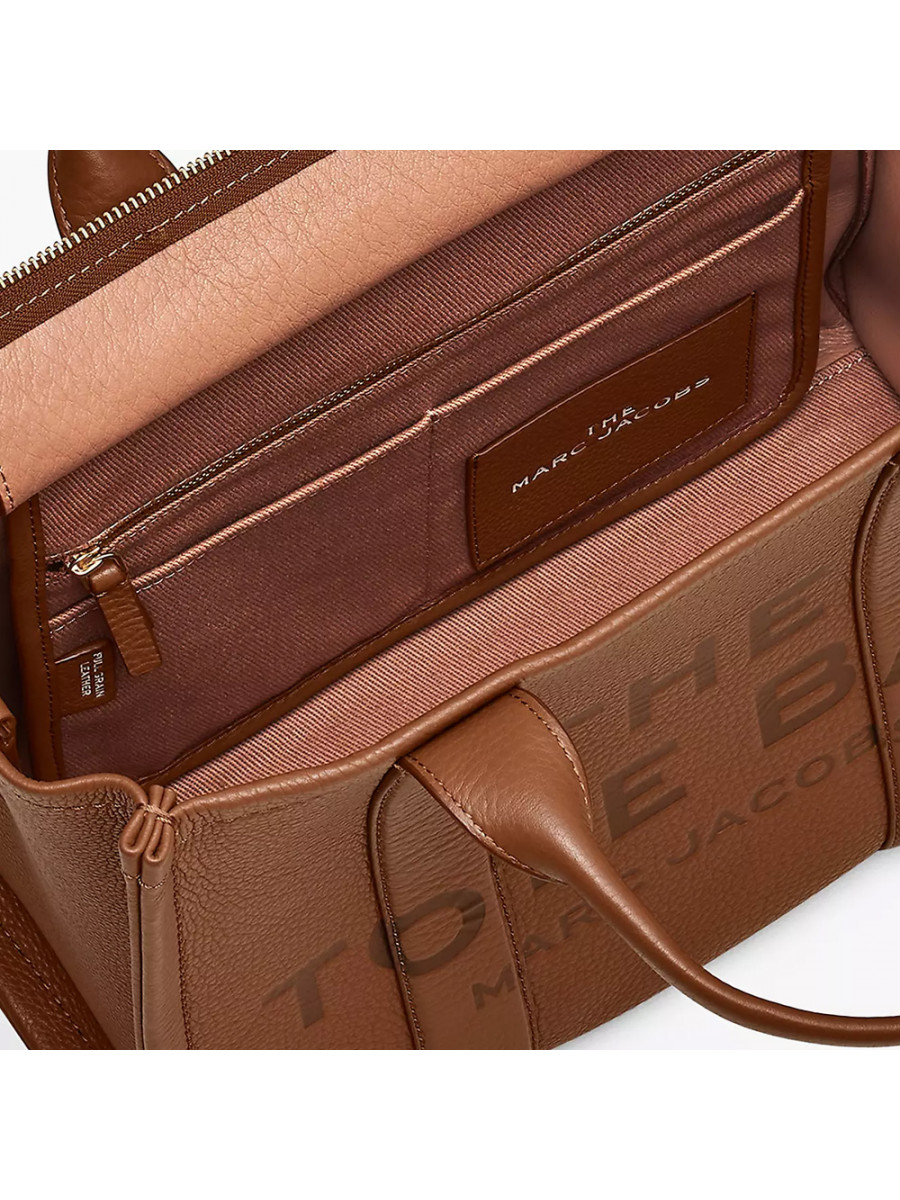 СУМКА MARC JACOBS THE LEATHER MEDIUM TOTE BAG ARGAN OIL