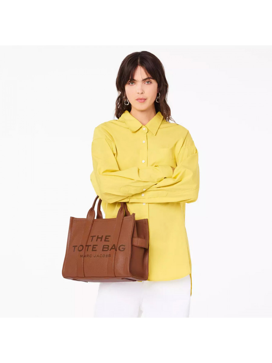 СУМКА MARC JACOBS THE LEATHER MEDIUM TOTE BAG ARGAN OIL