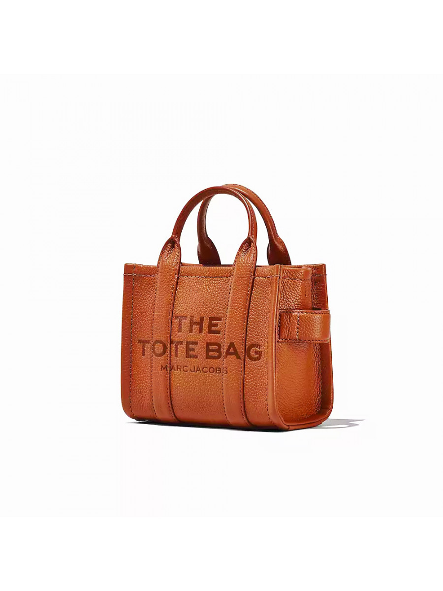 СУМКА MARC JACOBS THE LEATHER MINI TOTE BAG ARGAN OIL