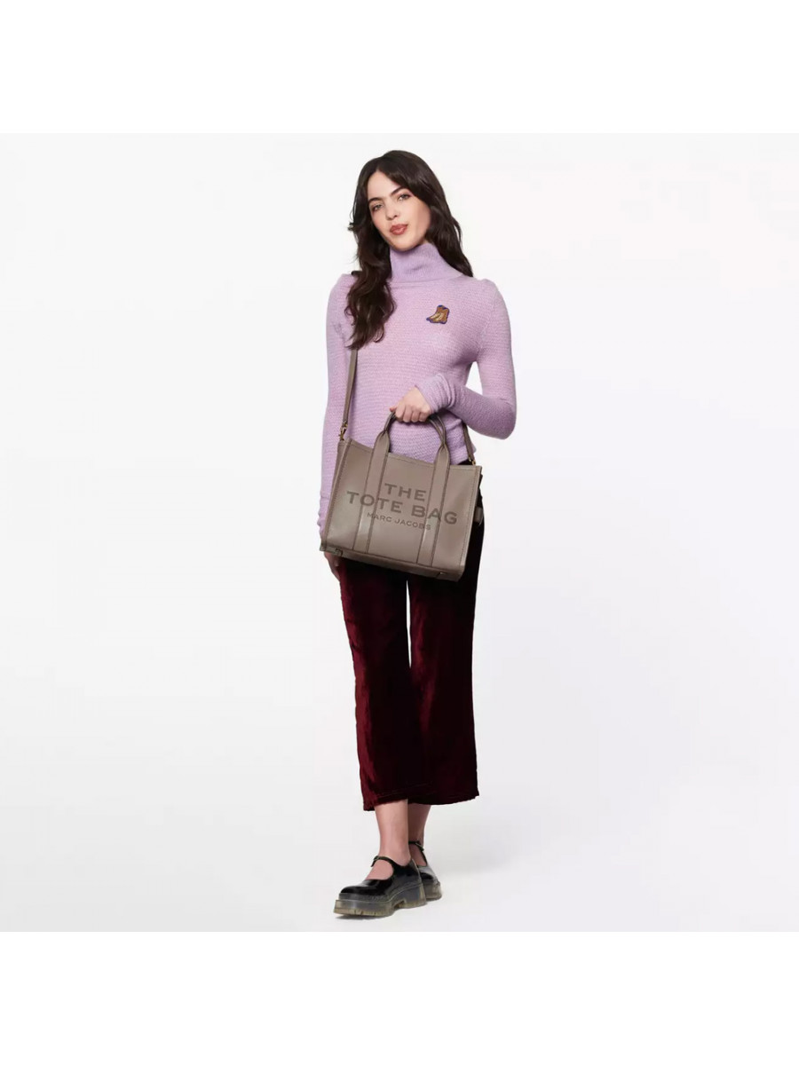 СУМКА MARC JACOBS THE LEATHER MEDIUM TOTE BAG CEMENT