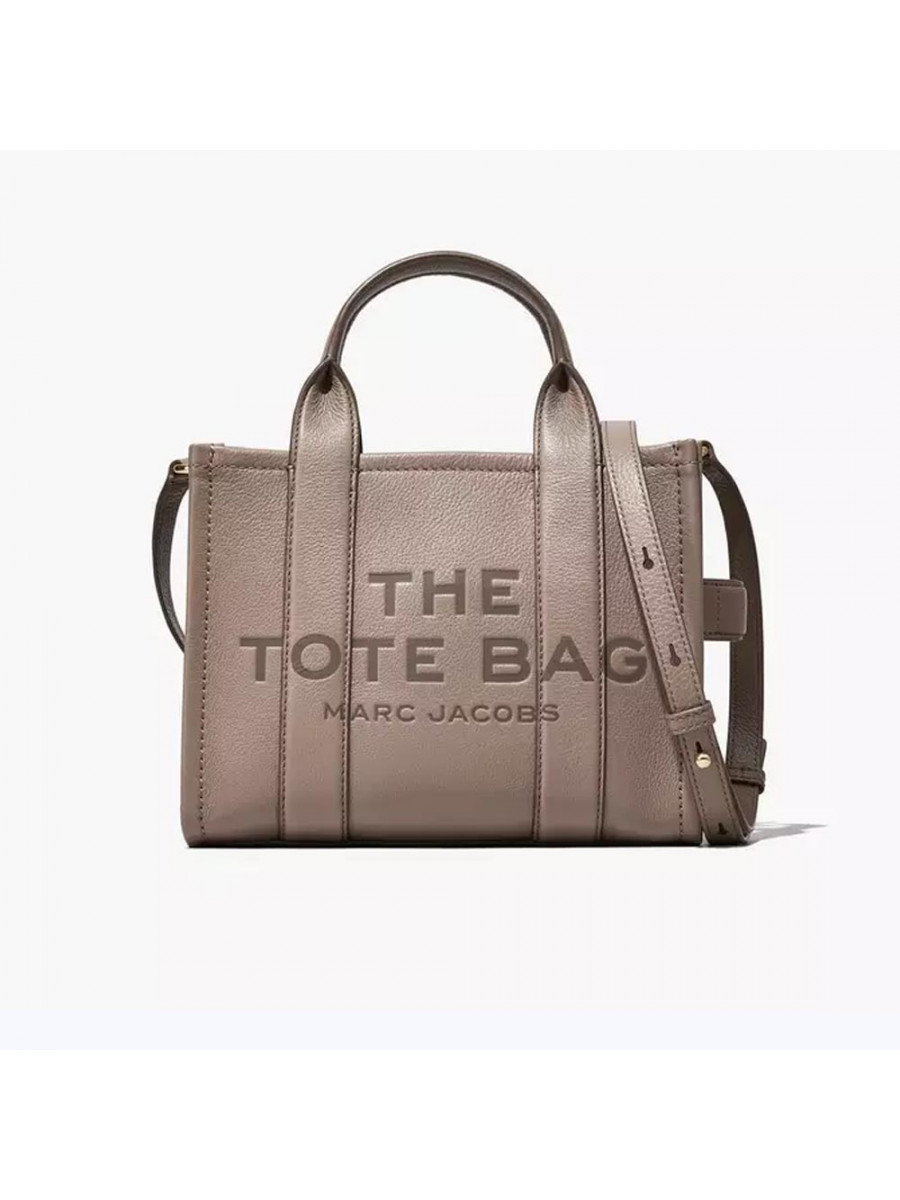 СУМКА MARC JACOBS THE LEATHER SMALL TOTE BAG CEMENT Marc Jacobs