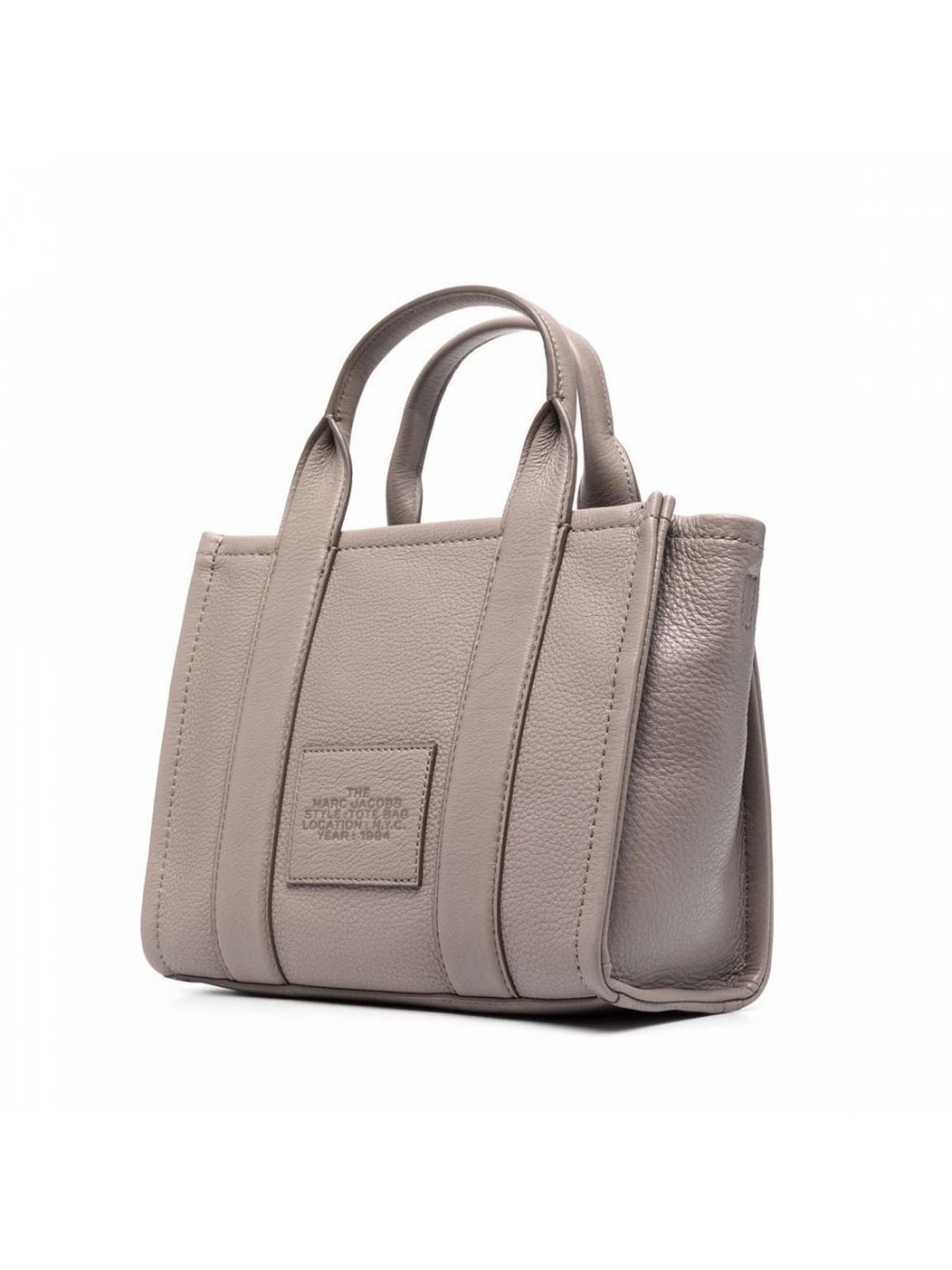 СУМКА MARC JACOBS THE LEATHER SMALL TOTE BAG CEMENT
