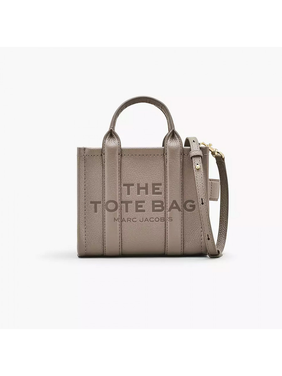 СУМКА MARC JACOBS THE LEATHER MINI CROSSBODY TOTE BAG CEMENT Marc Jacobs