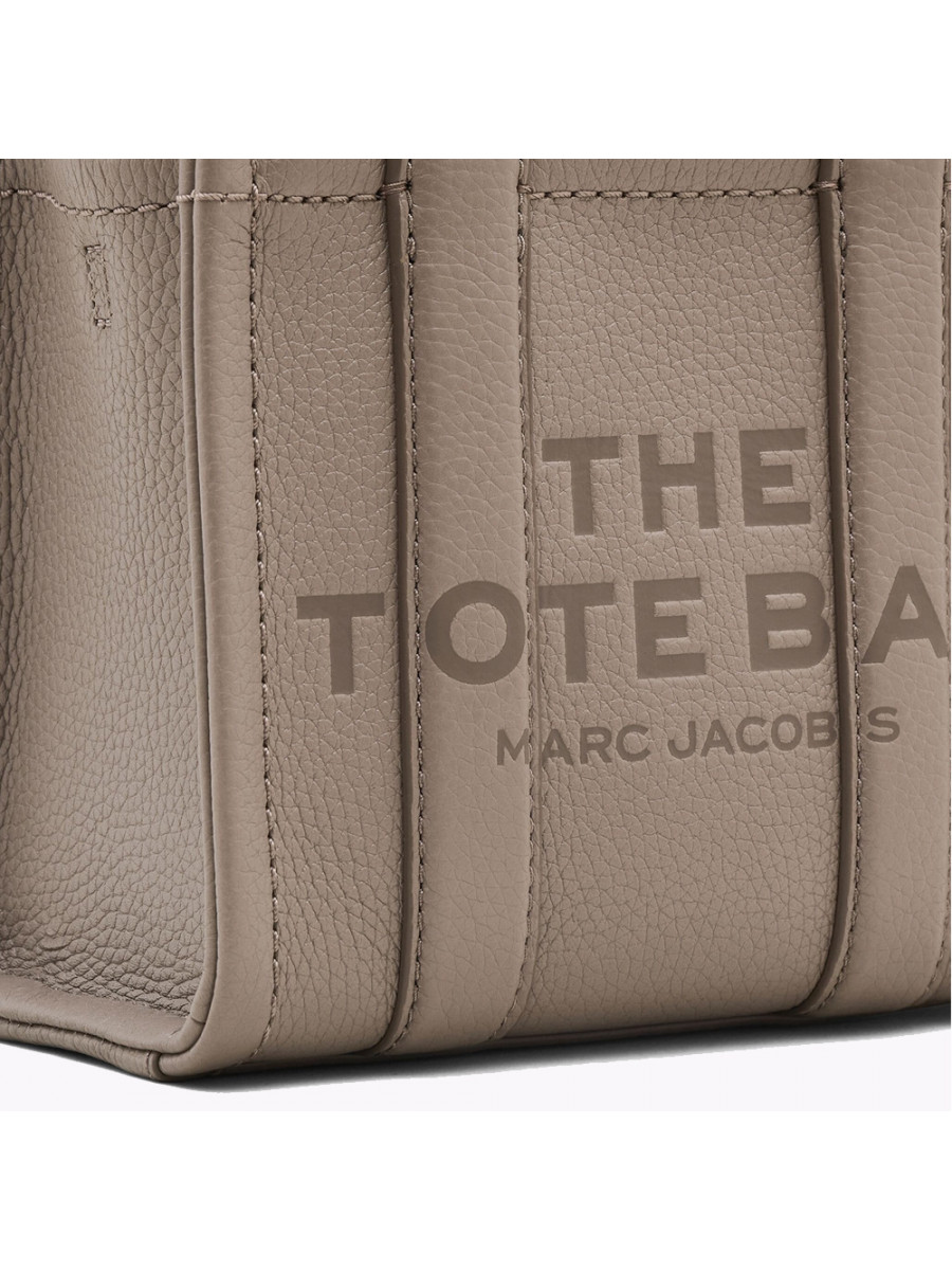 СУМКА MARC JACOBS THE LEATHER MINI CROSSBODY TOTE BAG CEMENT