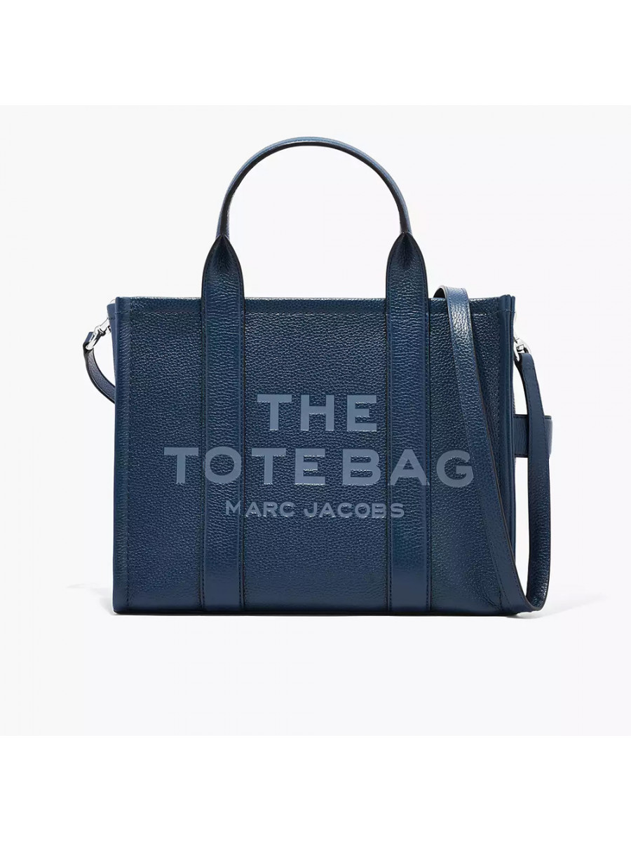 СУМКА MARC JACOBS THE LEATHER MEDIUM TOTE BAG BLUE SEA Marc Jacobs