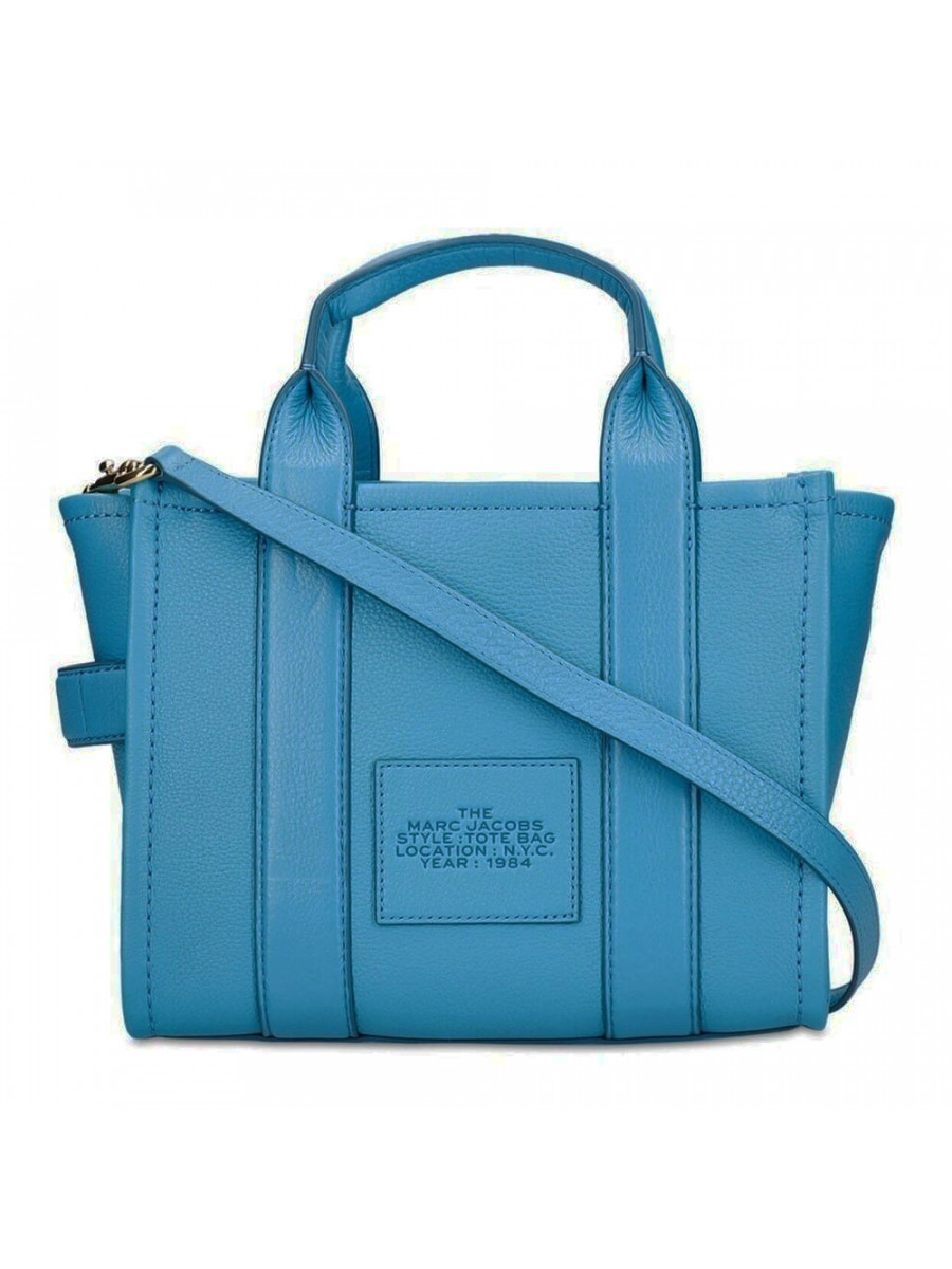СУМКА MARC JACOBS THE LEATHER SMALL TOTE BAG BARRIER REEF