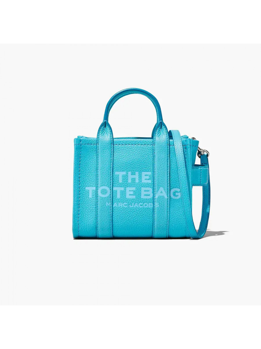 СУМКА MARC JACOBS THE LEATHER MINI TOTE BAG POOL Marc Jacobs