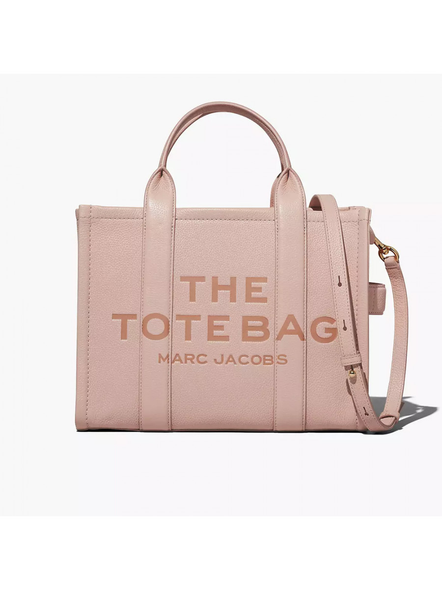 СУМКА MARC JACOBS THE LEATHER MEDIUM TOTE ROSE Marc Jacobs