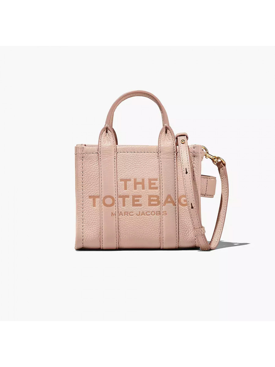 СУМКА MARC JACOBS THE LEATHER MINI TOTE BAG ROSE Marc Jacobs