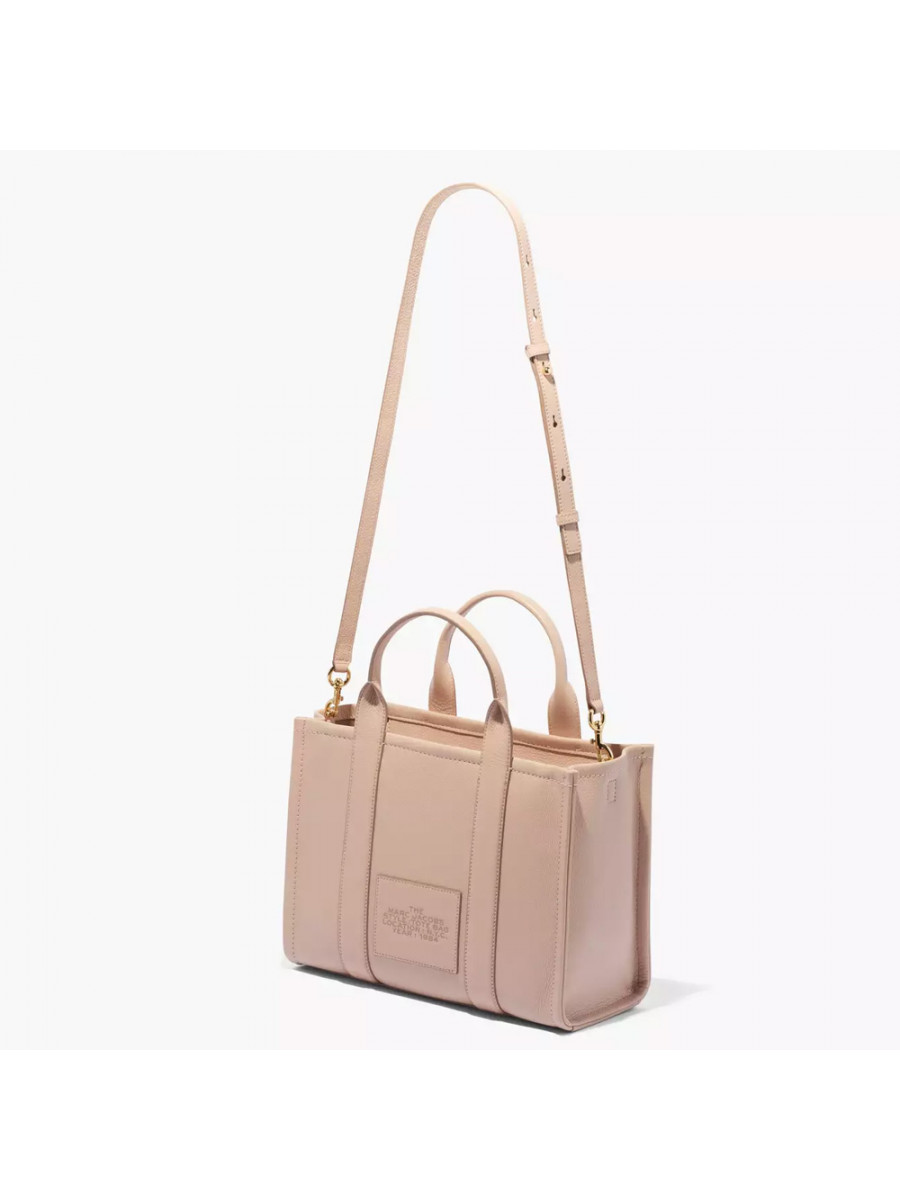 СУМКА MARC JACOBS THE LEATHER MEDIUM TOTE ROSE DUST