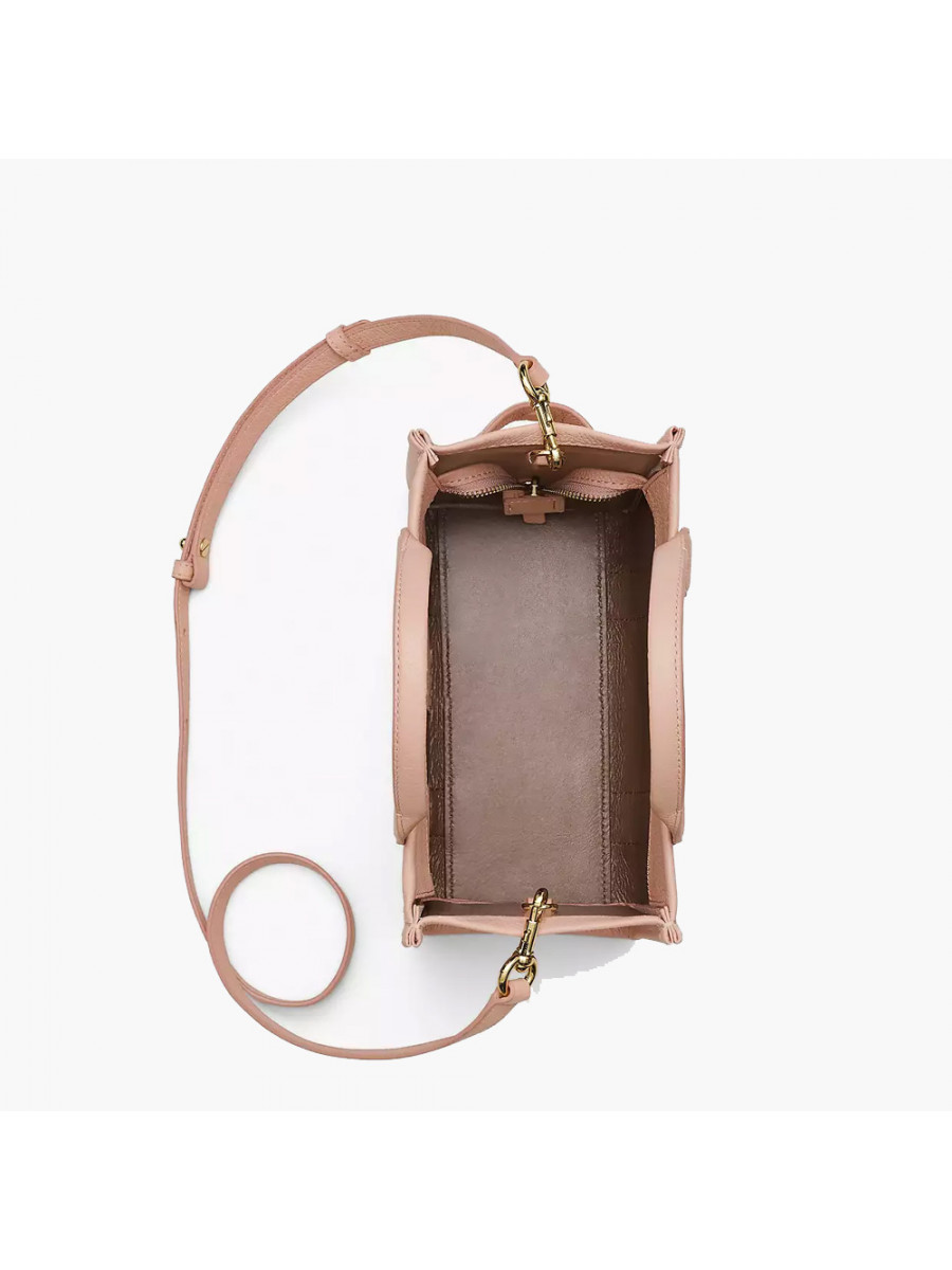 СУМКА MARC JACOBS THE LEATHER SMALL TOTE BAG ROSE