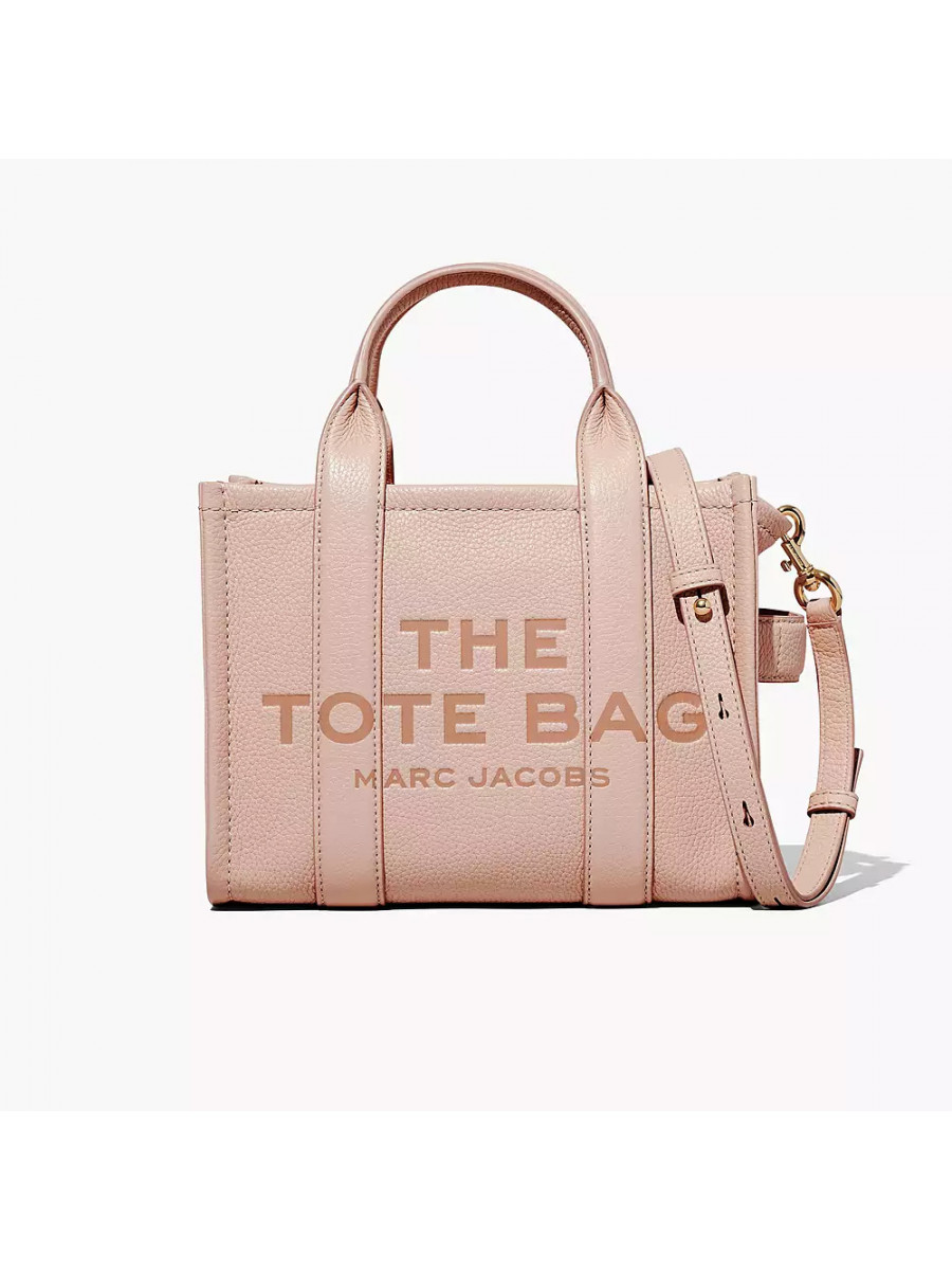 СУМКА MARC JACOBS THE LEATHER SMALL TOTE BAG ROSE DUST Marc Jacobs