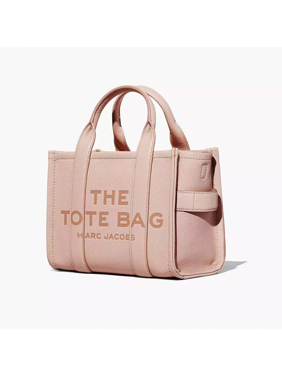 СУМКА MARC JACOBS THE LEATHER SMALL TOTE BAG ROSE DUST