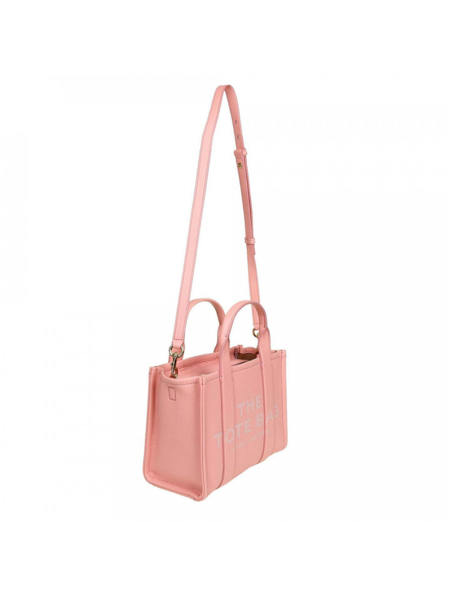 СУМКА MARC JACOBS THE LEATHER SMALL TOTE BAG SOUTHERN PEACH