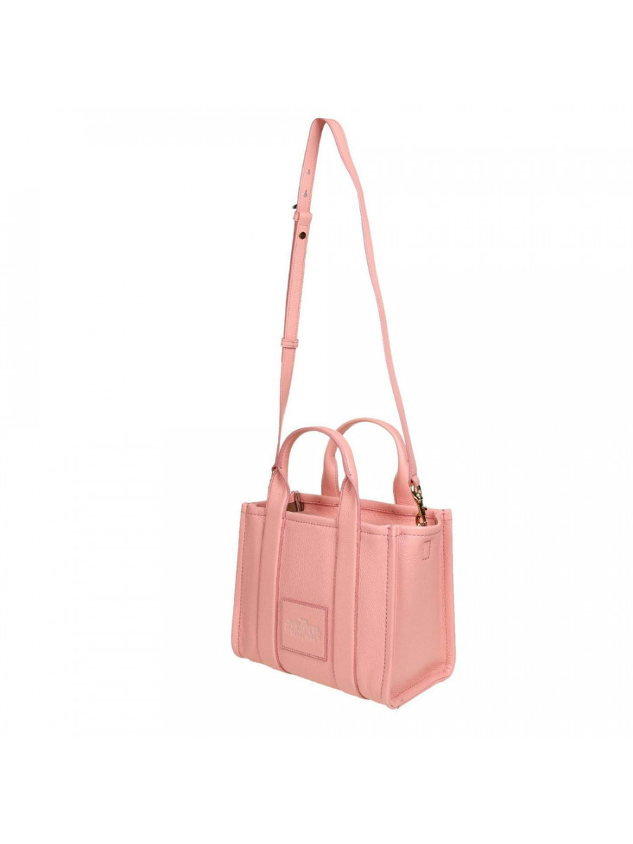 СУМКА MARC JACOBS THE LEATHER SMALL TOTE BAG SOUTHERN PEACH