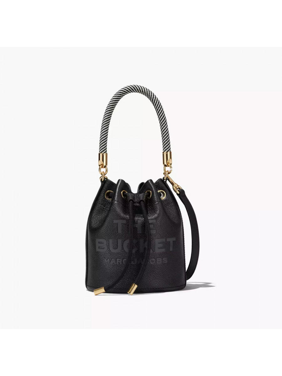 СУМКА MARC JACOBS THE LEATHER BUCKET BAG BLACK Marc Jacobs