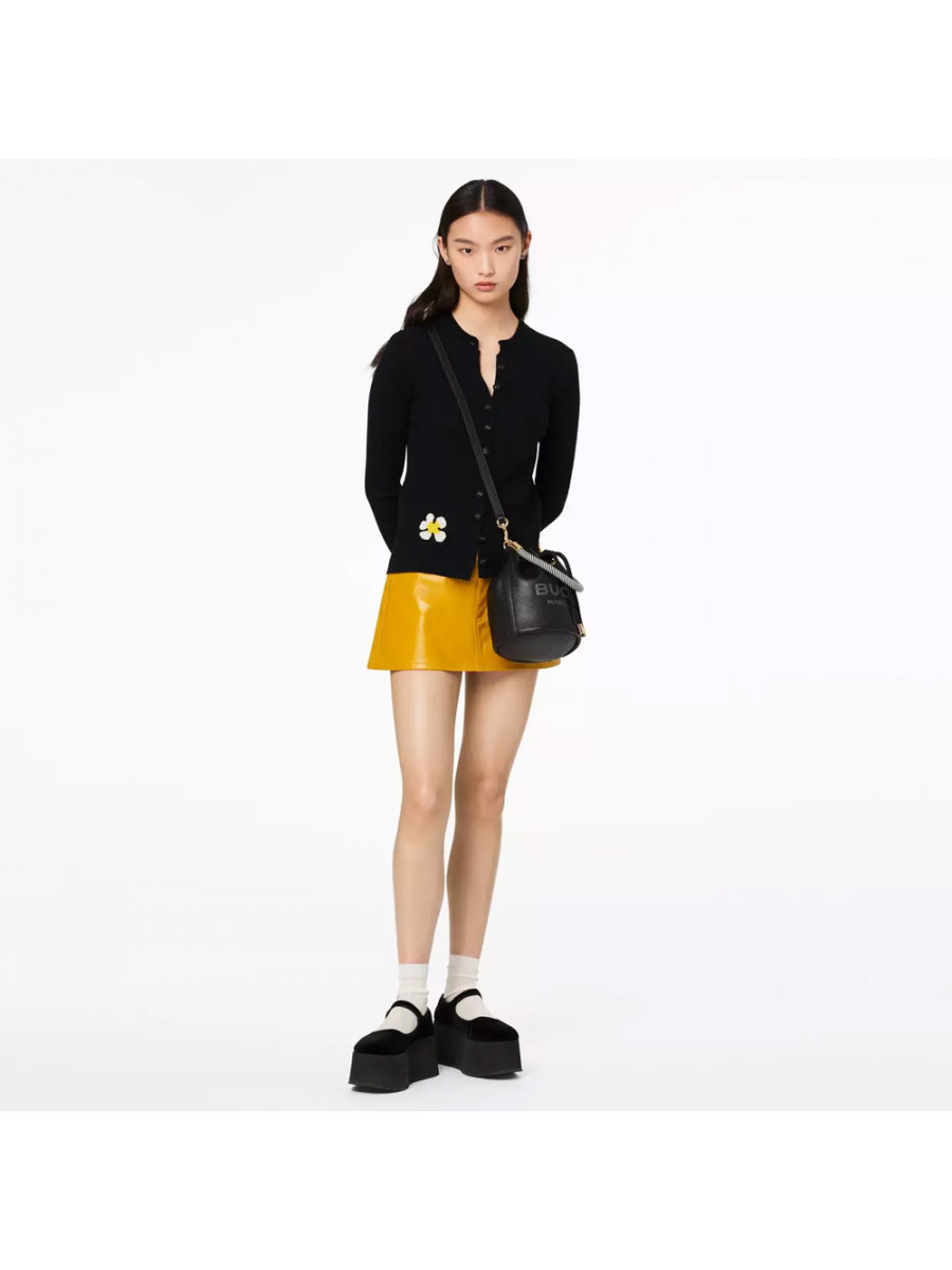 СУМКА MARC JACOBS THE LEATHER BUCKET BAG BLACK