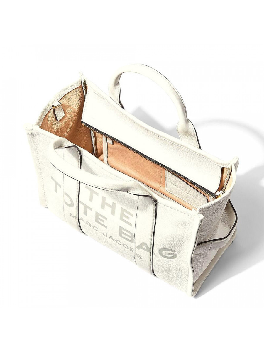 СУМКА MARC JACOBS THE LEATHER SMALL TOTE BAG COTTON