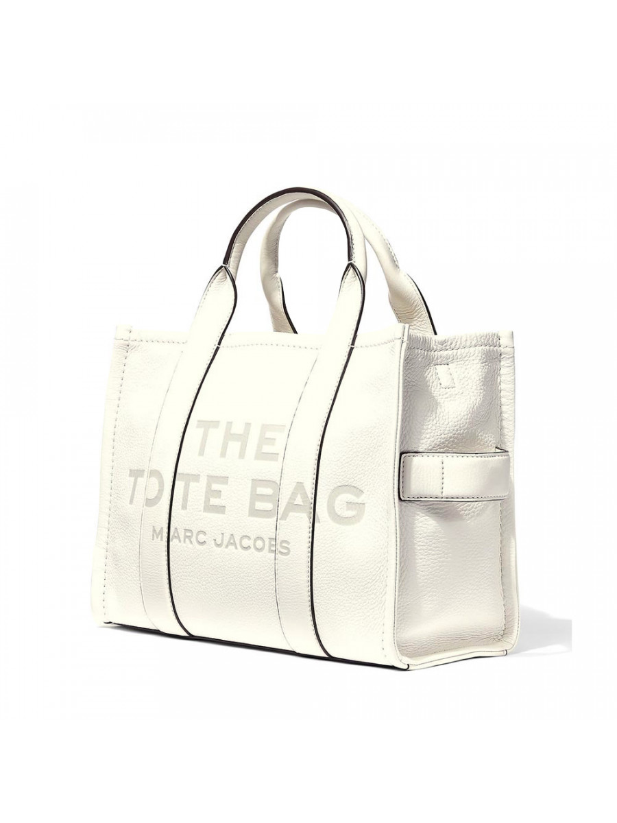 СУМКА MARC JACOBS THE LEATHER SMALL TOTE BAG COTTON