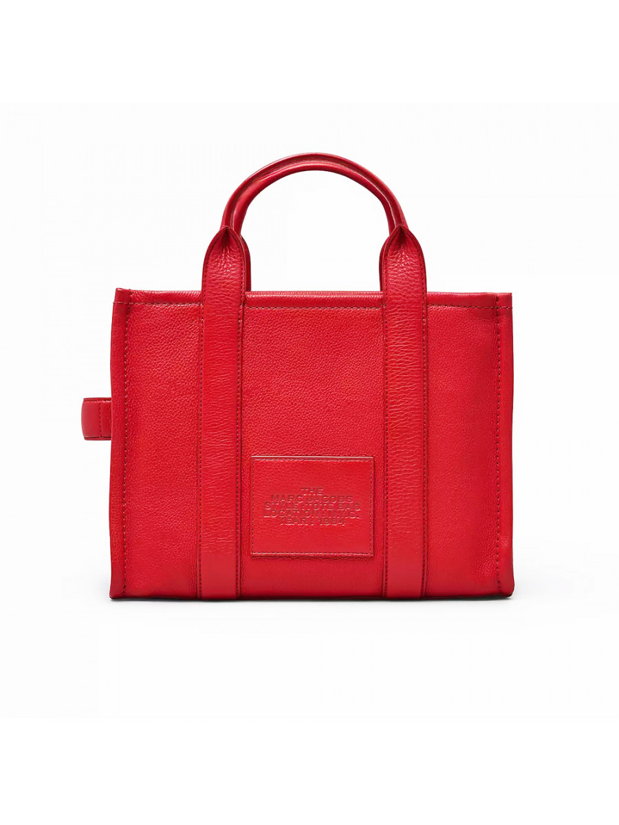 СУМКА MARC JACOBS THE LEATHER MEDIUM TOTE BAG TRUE RED