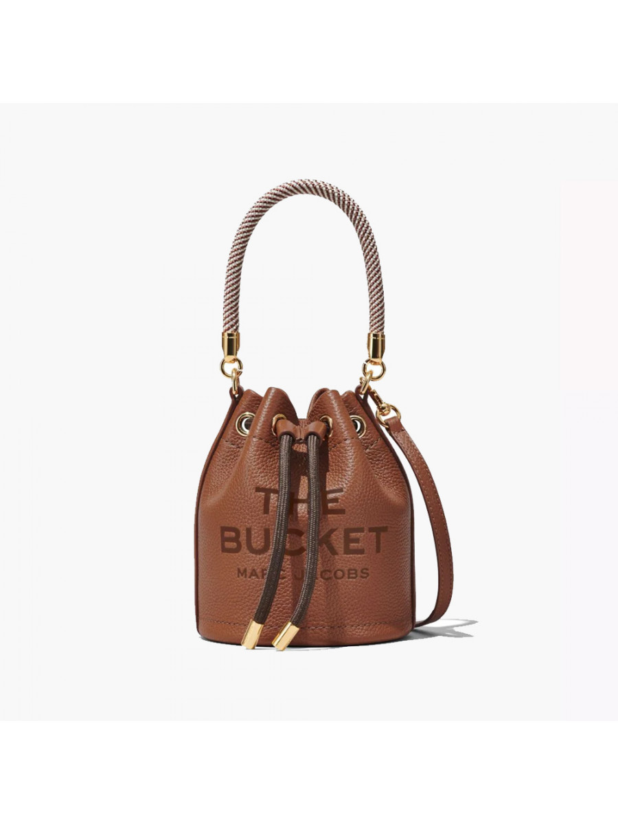 СУМКА MARC JACOBS THE LEATHER BUCKET BAG ARGAN OIL Marc Jacobs