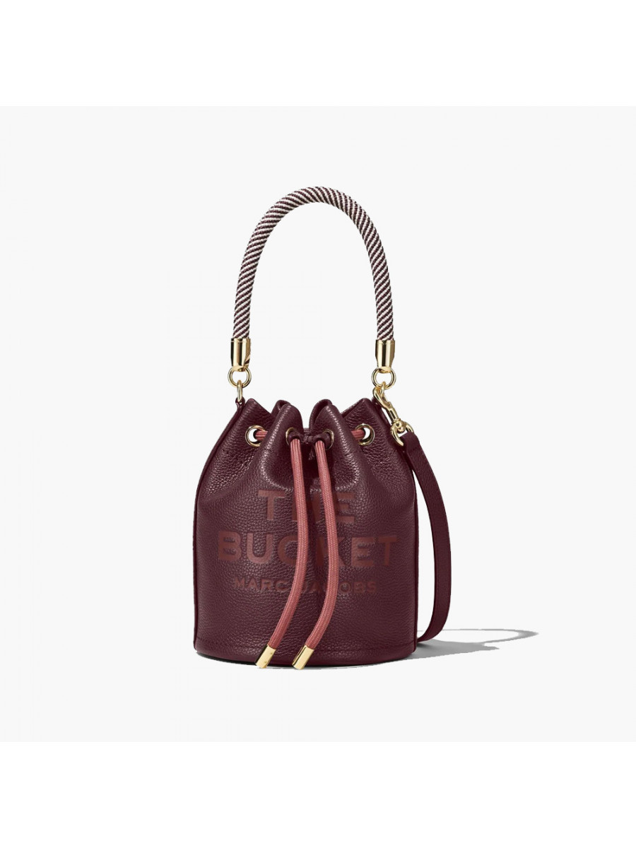 СУМКА MARC JACOBS THE LEATHER BUCKET BAG CHIANTI Marc Jacobs