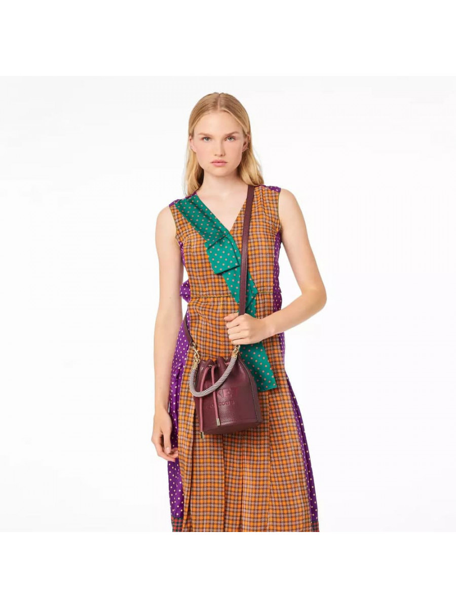 СУМКА MARC JACOBS THE LEATHER BUCKET BAG CHIANTI