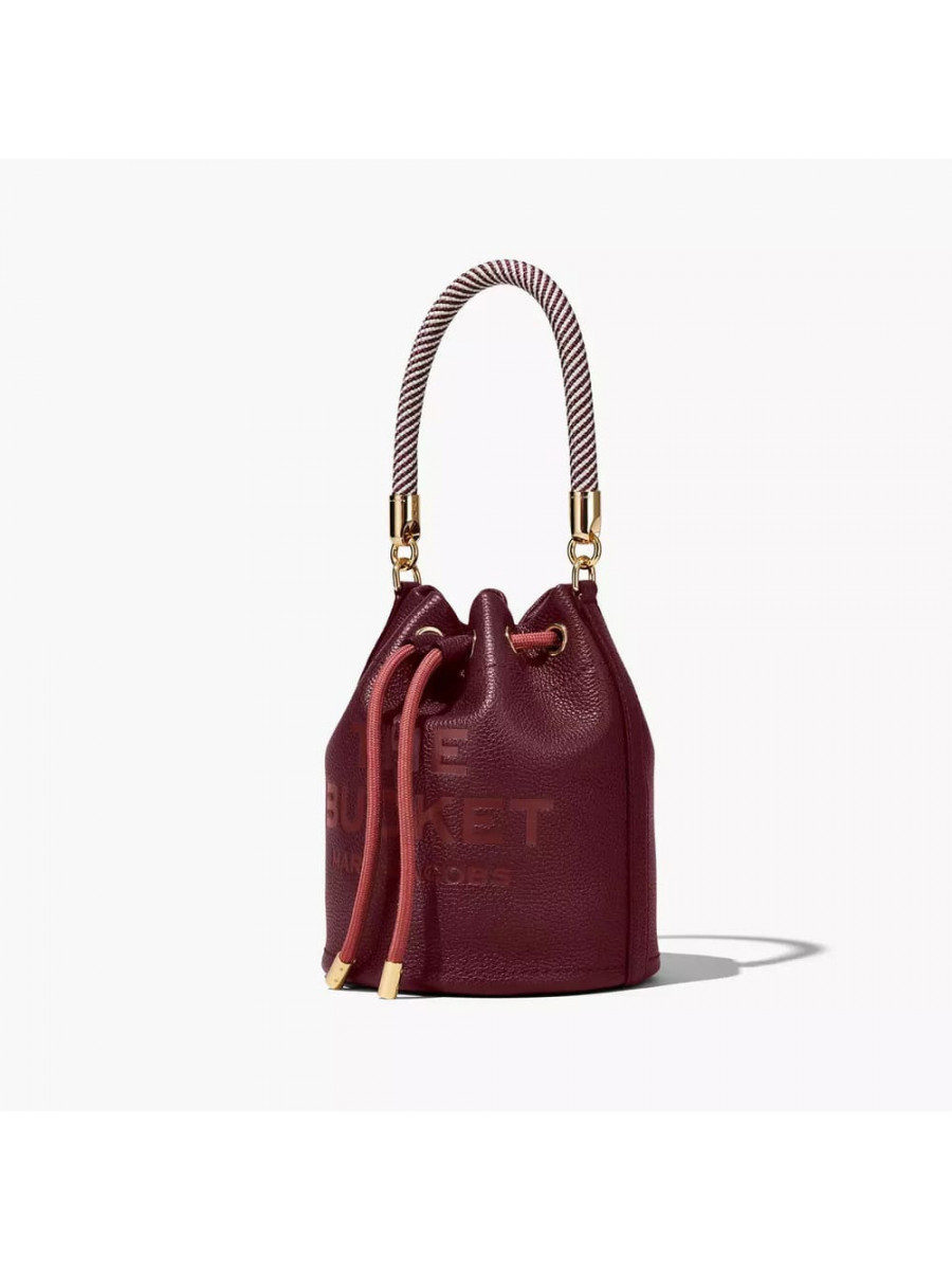 СУМКА MARC JACOBS THE LEATHER BUCKET BAG CHIANTI
