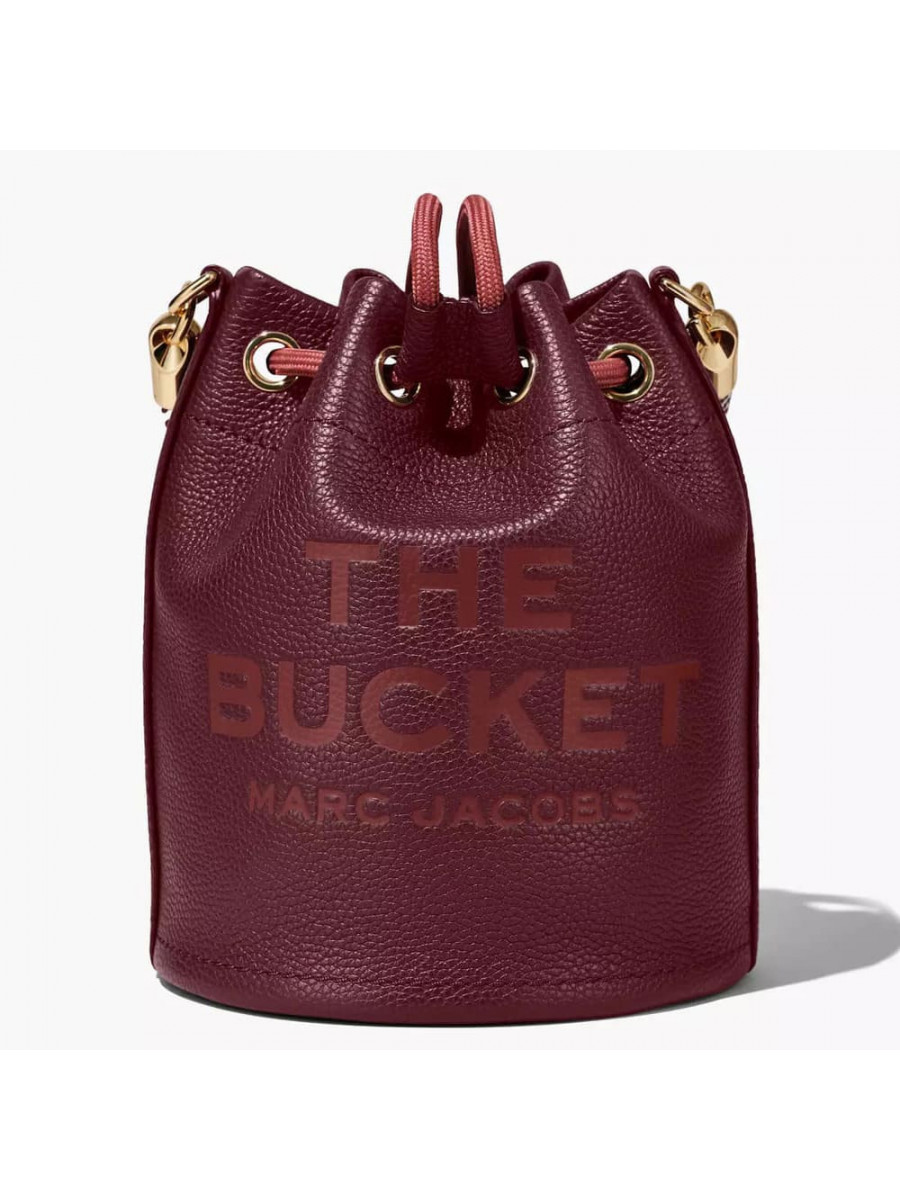СУМКА MARC JACOBS THE LEATHER BUCKET BAG CHIANTI