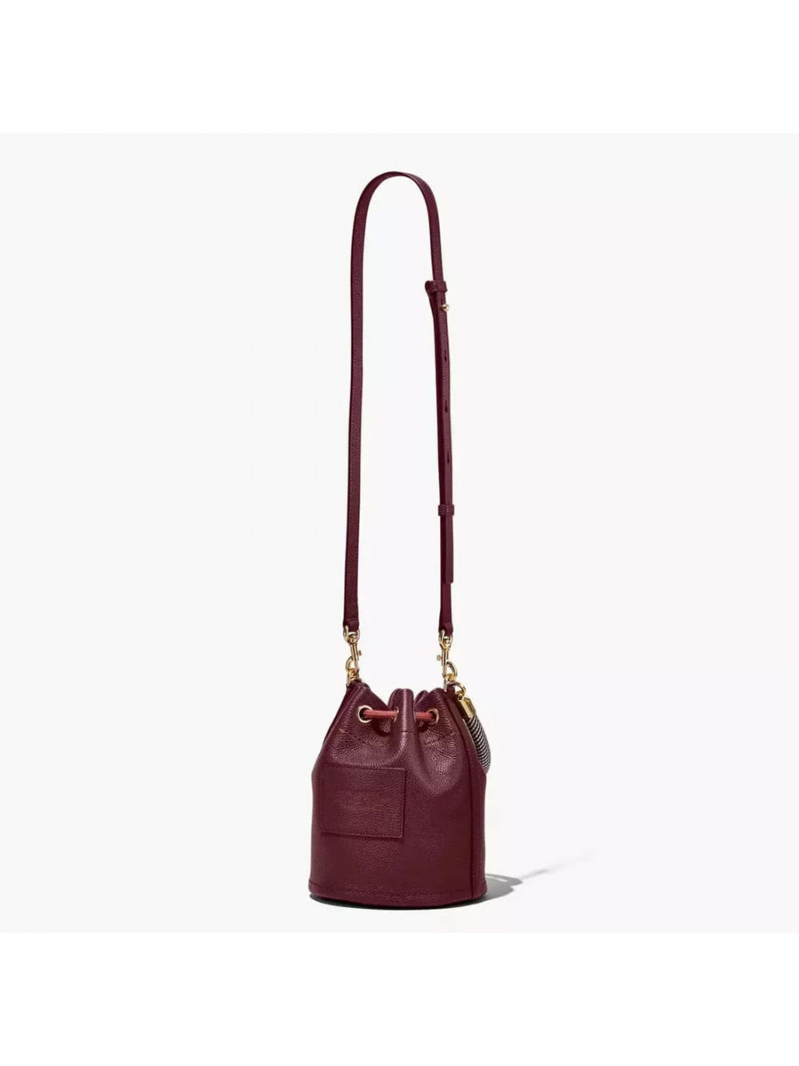 СУМКА MARC JACOBS THE LEATHER BUCKET BAG CHIANTI